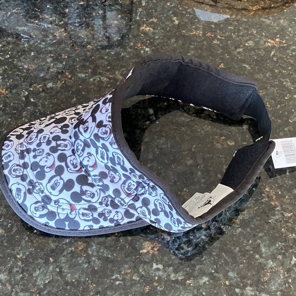 Disney Black Visor with Logo
